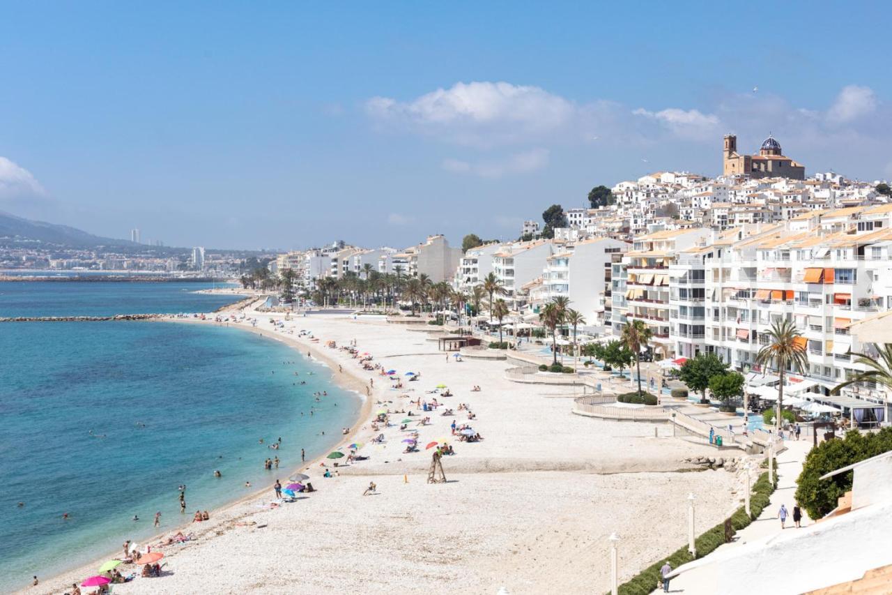 Ferienwohnung Escapada Romantica En Atico Frente Al Mar Con Piscina Altea Exterior foto