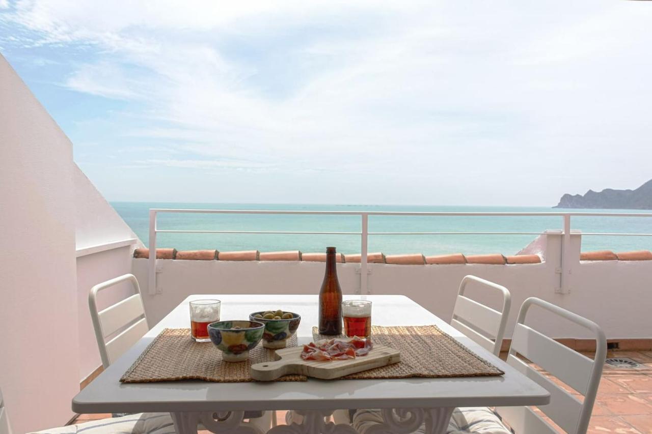 Ferienwohnung Escapada Romantica En Atico Frente Al Mar Con Piscina Altea Exterior foto